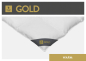 Preview: Spessarttraum Daunendecke Gold warm