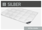 Preview: Spessarttraum Daunendecke Silber warm