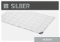 Preview: Spessarttraum Daunendecke Silber medium
