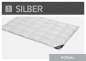 Preview: Spessarttraum Daunendecke Silber normal
