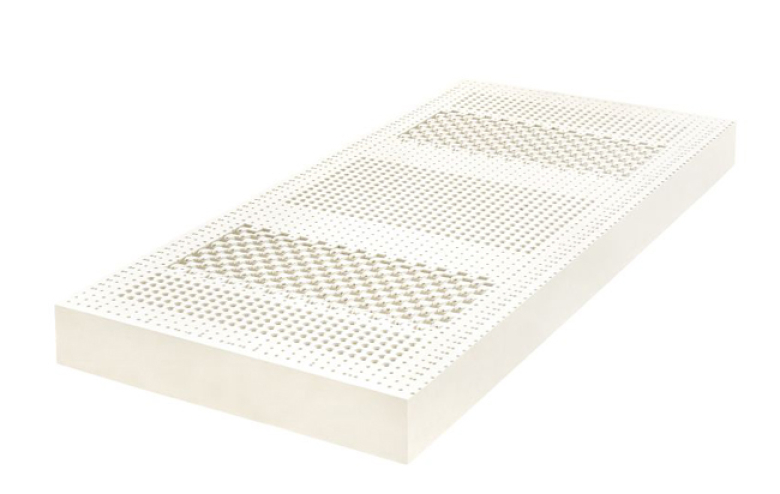 Sannwald Matara LX Naturlatex Matratze mit Bio Baumwoll Bezug Kern