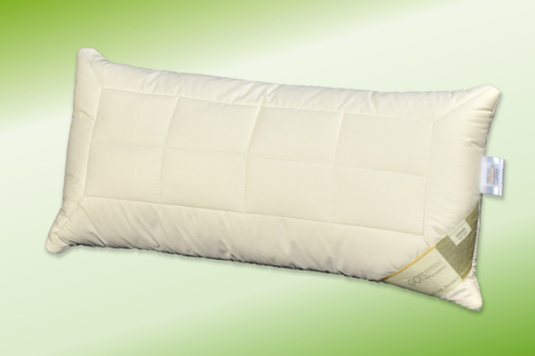 Garanta Bio Schurwolle GOTS organic Kopfkissen