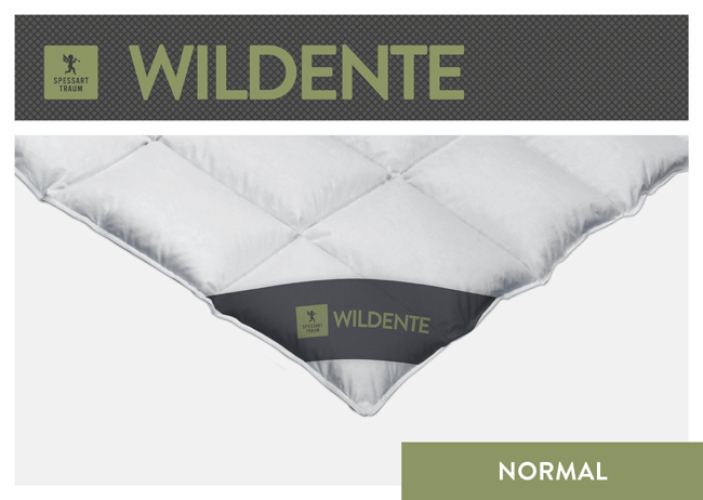 Spessarttraum Daunendecke Wildente normal