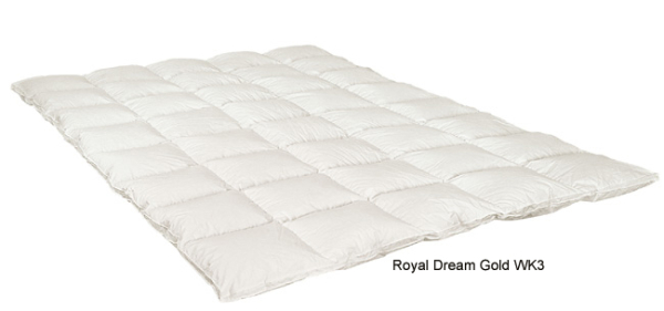 BRoyal Dream Gold Daunen Decke WK  3