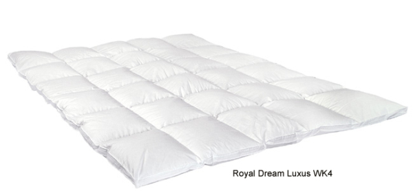 Royal Dream Luxus Daunen Decke WK 4