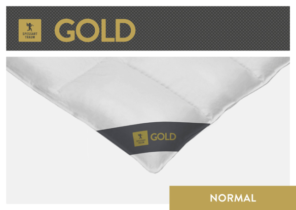 Spessarttraum Daunendecke Gold normal
