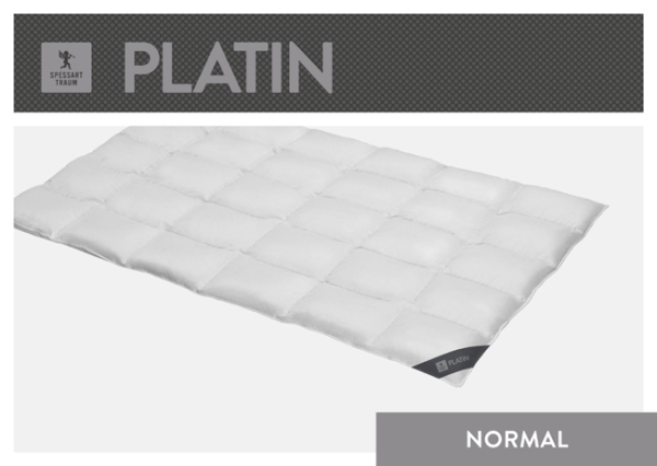 Spessarttraum Daunendecke Platin normal